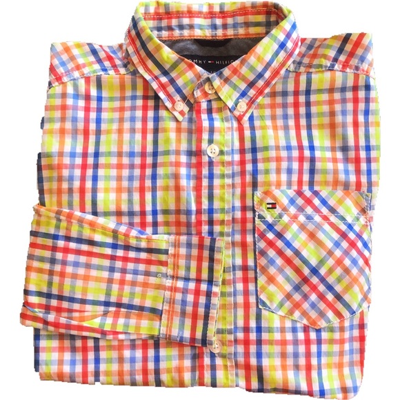 Boys Tommy Hilfiger Buttondown XL - Picture 1 of 3